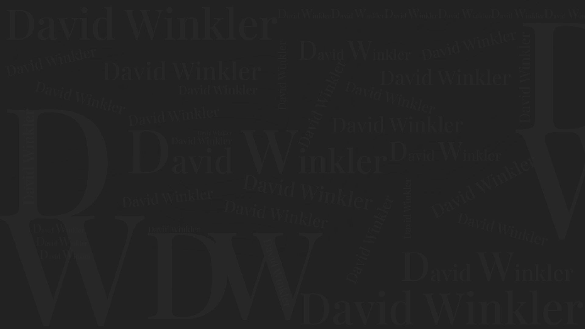 David Winkler website