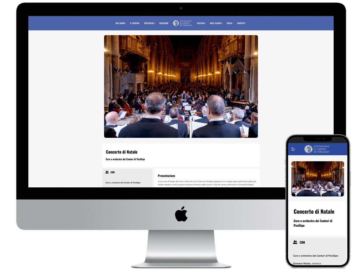 Fondazione Il Canto di Virgilio website.